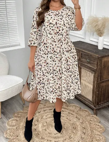 Rochie medie Emery Rose Curve, mix culori