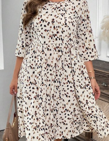 Rochie medie Emery Rose Curve, mix culori