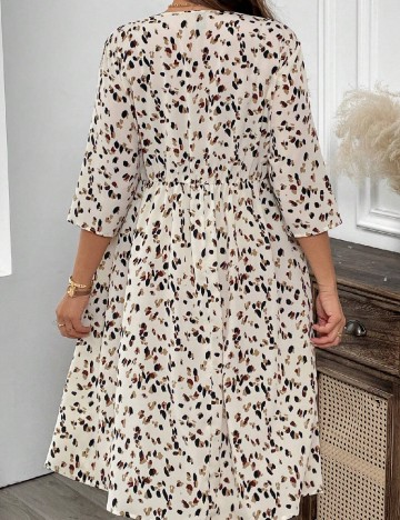 Rochie medie Emery Rose Curve, mix culori