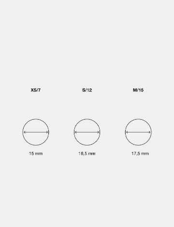 Set Inele 2 bucati Zara, maro