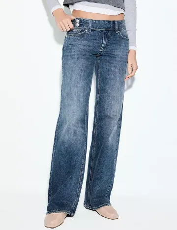 Blugi Stradivarius, albastru