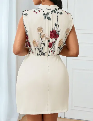 Rochie scurta SHEIN, alb