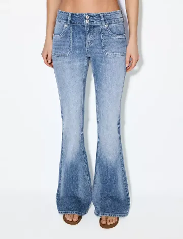 Blugi Stradivarius, albastru