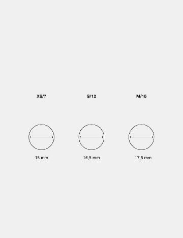 Set Inele 2 bucati Zara, auriu/argintiu