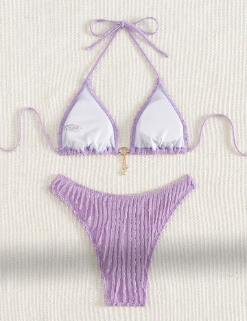 Costum de baie SHEIN, mov