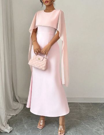 Rochie lunga SHEIN, roz