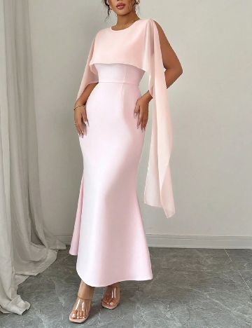 Rochie lunga SHEIN, roz