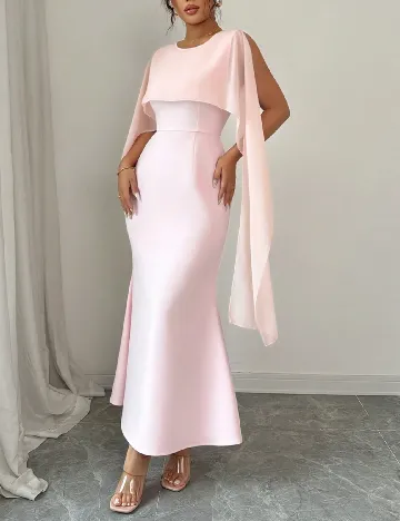 Rochie lunga SHEIN, roz