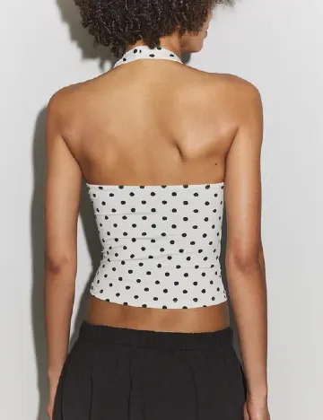 Top Stradivarius, alb