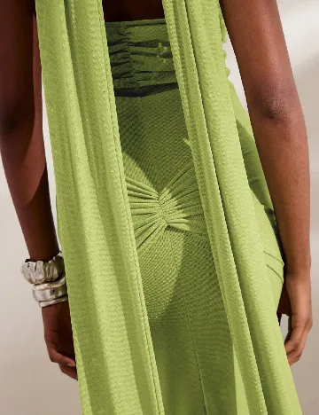 Rochie lunga SHEIN, verde