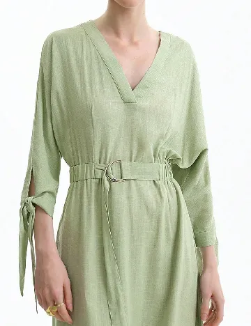 Rochie lunga SHEIN, verde