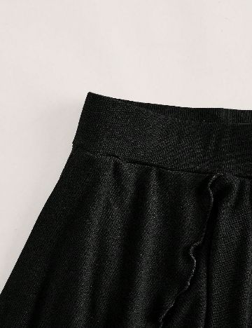 Fusta pantalon SHEIN CURVE, negru