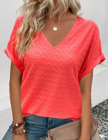 Set Tricouri SHEIN, corai