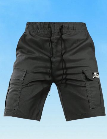 Pantaloni scurti SHEIN, negru