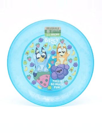 Set farfurii din plastic 4 bucati Durabo, albastru