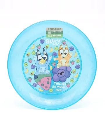 Set farfurii din plastic 4 bucati Durabo, albastru