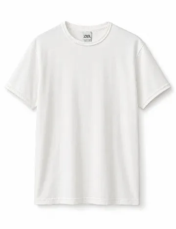 Tricou Zara, alb