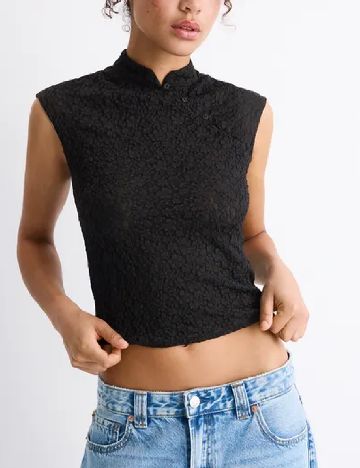 Top Stradivarius, negru