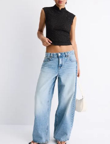 Top Stradivarius, negru