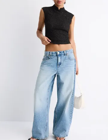 Top Stradivarius, negru