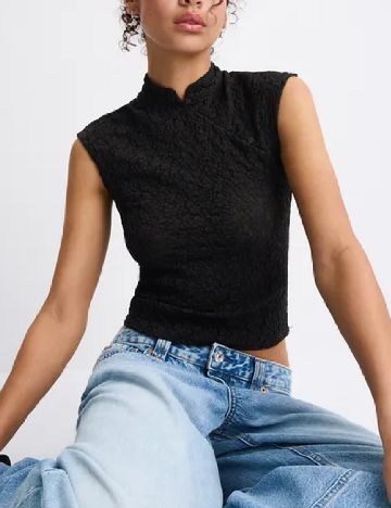 Top Stradivarius, negru