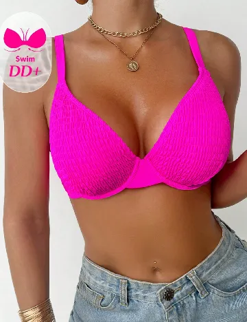 Sutien de baie SHEIN, roz