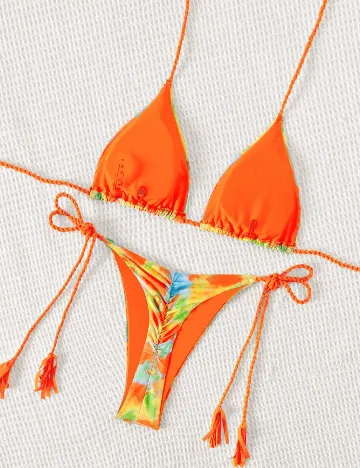 Costum de baie SHEIN, mix culori