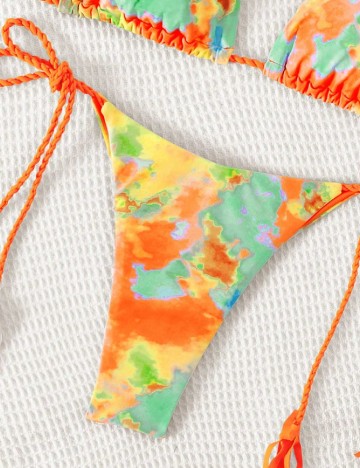 Costum de baie SHEIN, mix culori