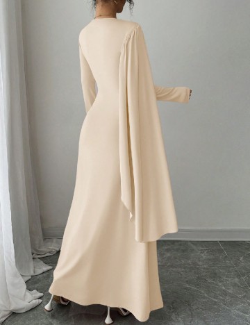 Rochie lunga SHEIN, crem