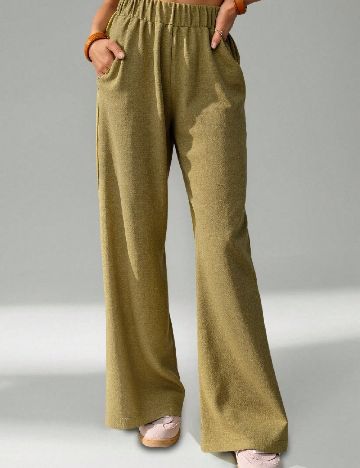 Pantaloni SHEIN, verde