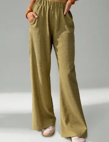 Pantaloni SHEIN, verde