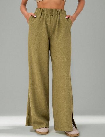 Pantaloni SHEIN, verde