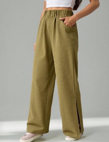 Pantaloni SHEIN, verde
