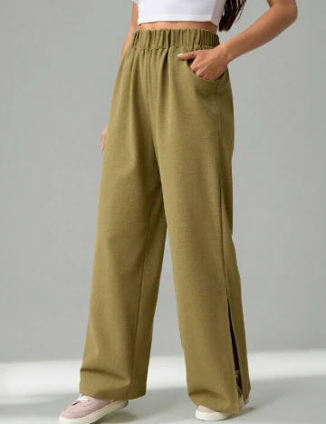 Pantaloni SHEIN, verde