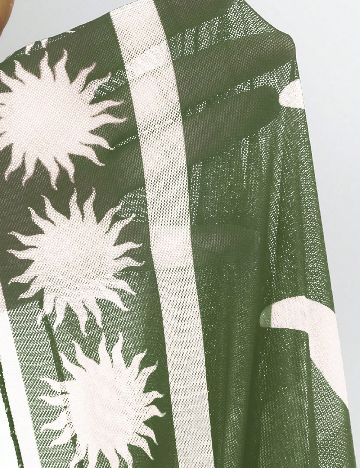 Costum de baie SHEIN, verde