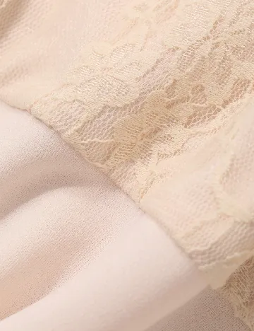 Rochie scurta Dazy, crem