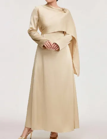 Rochie lunga SHEIN, bej