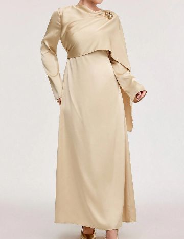 Rochie lunga SHEIN, bej