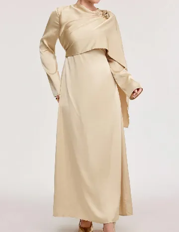 Rochie lunga SHEIN, bej