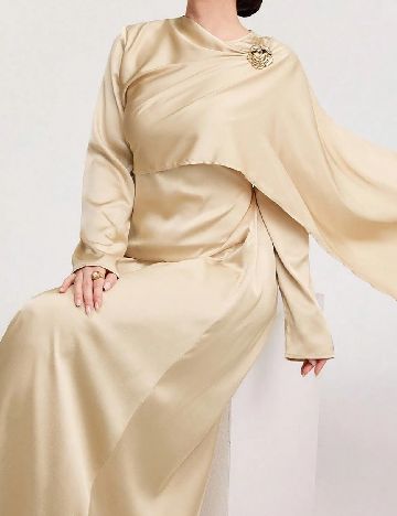 Rochie lunga SHEIN, bej