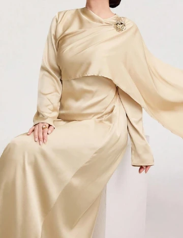 Rochie lunga SHEIN, bej