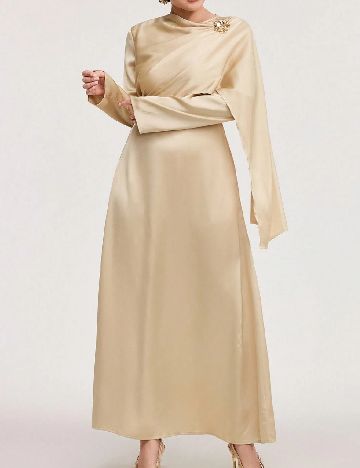 Rochie lunga SHEIN, bej