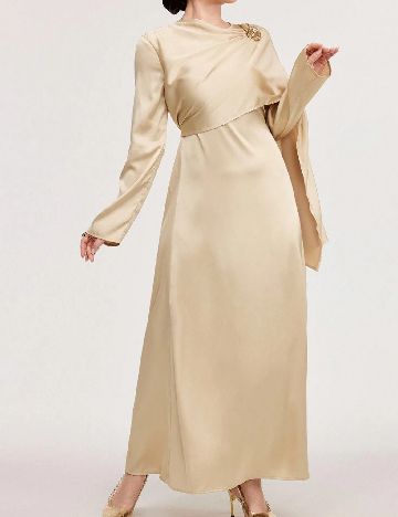 Rochie lunga SHEIN, bej