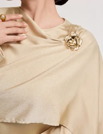 Rochie lunga SHEIN, bej