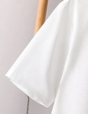 Compleu Shein Kids, albastru/alb