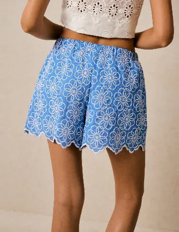 Pantaloni scurti Poeselle, albastru