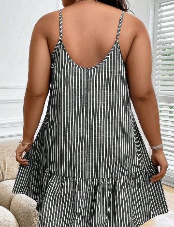 Rochie scurta SHEIN CURVE, gri