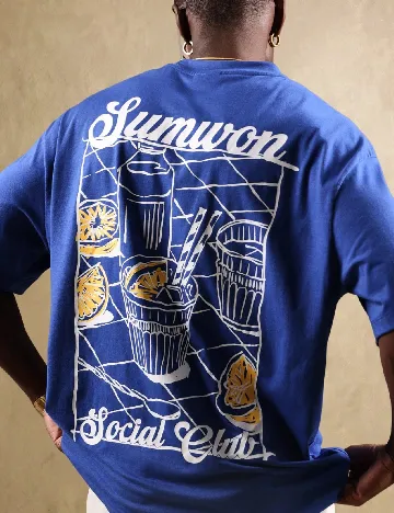 Tricou SUMWON, albastru