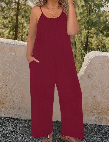 Salopeta SHEIN CURVE, rosu