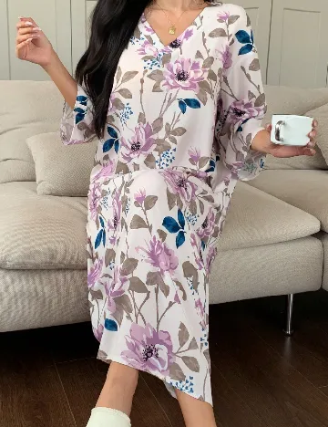 Rochie de noapte Dazy, floral print